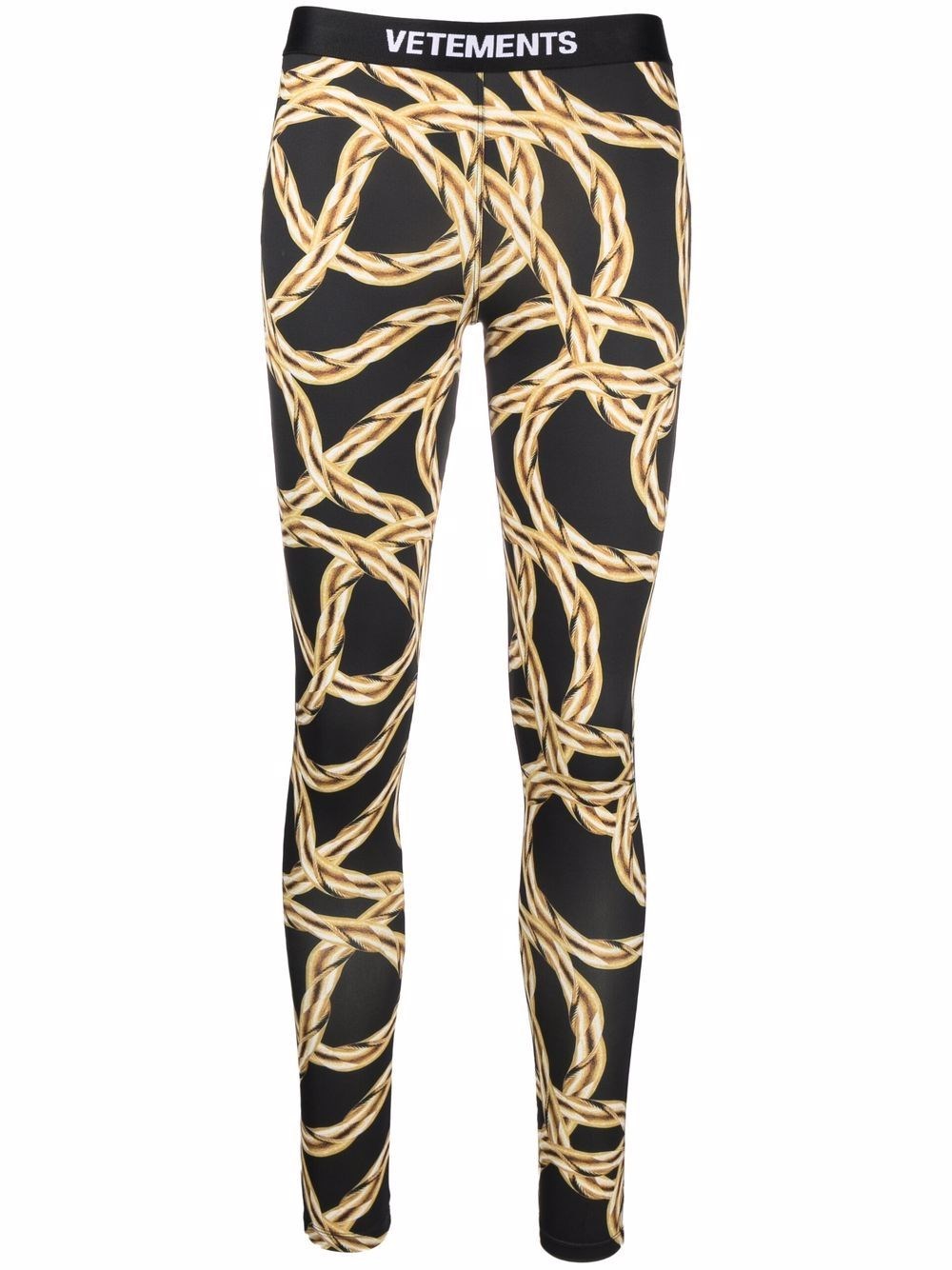 Vetements Chain print leggings for 