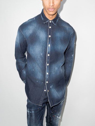 dsquared denim shirt