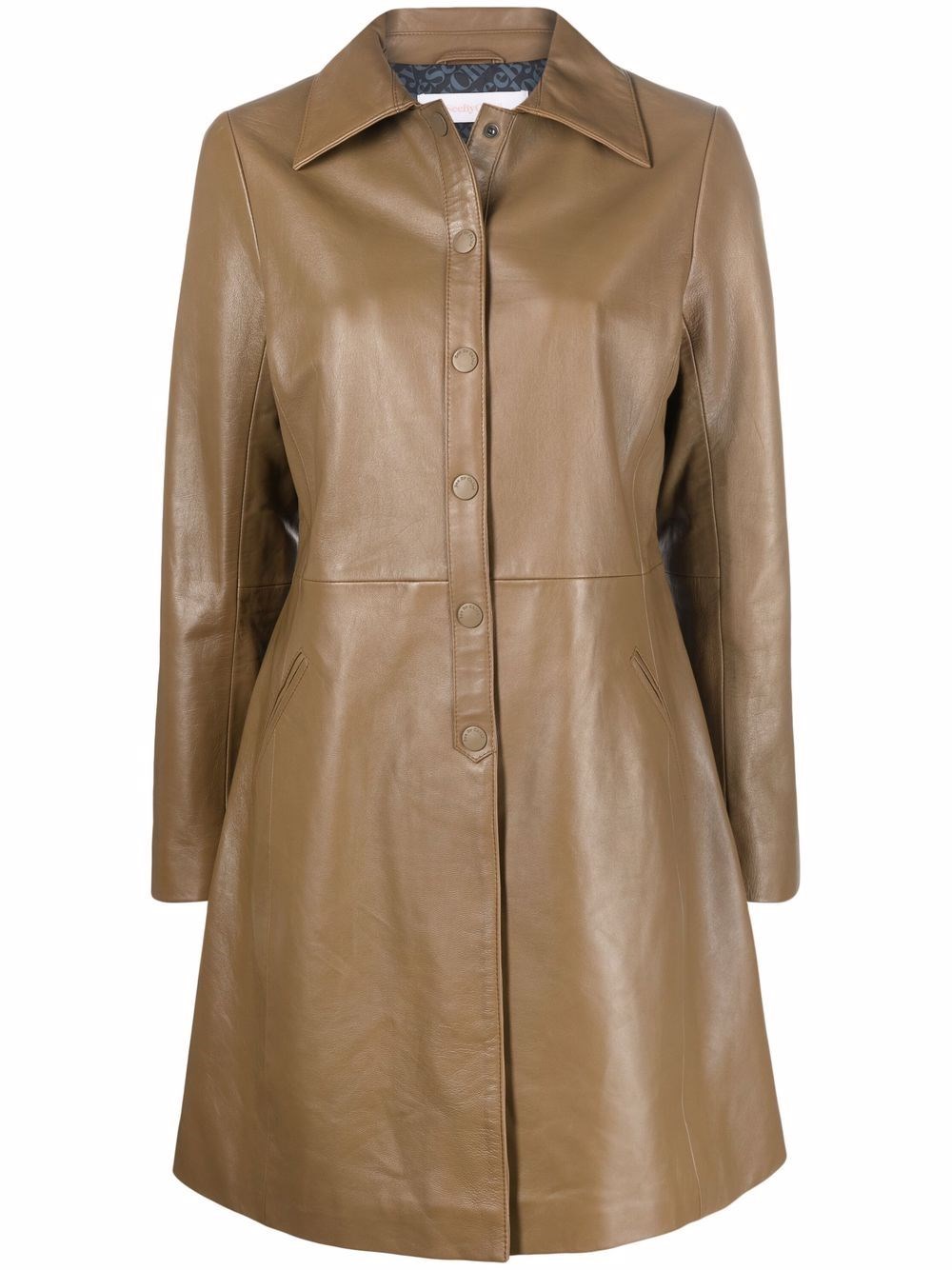 See By Chloe' 3/4 length nappa coat for Women - US | Al Duca d'Aosta