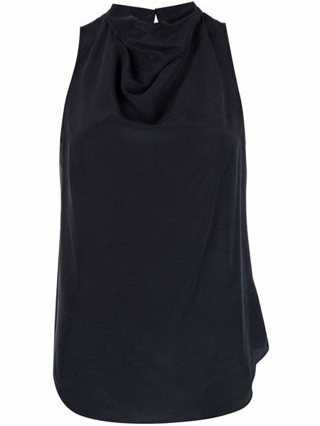 Equipment Cowl-neck silk blouse for 