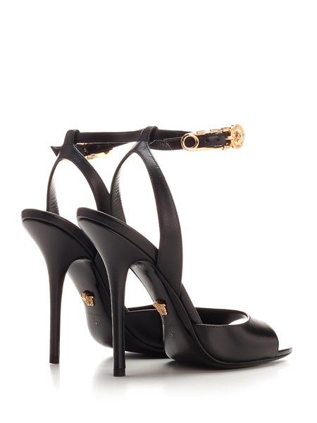 versace ankle strap heels