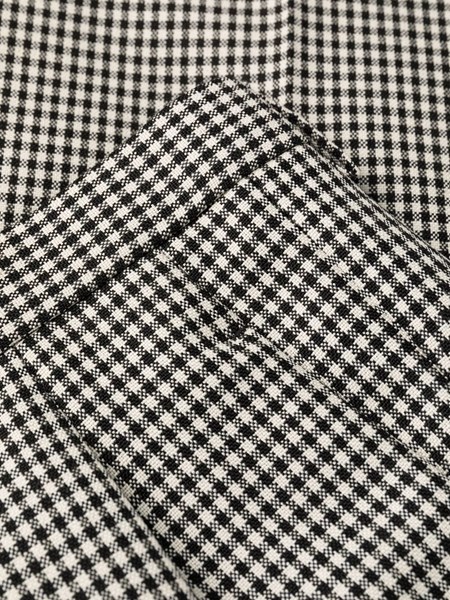 Saint Laurent Uomo Pantaloni formali vichy bianchi/neri | Al Duca d'Aosta