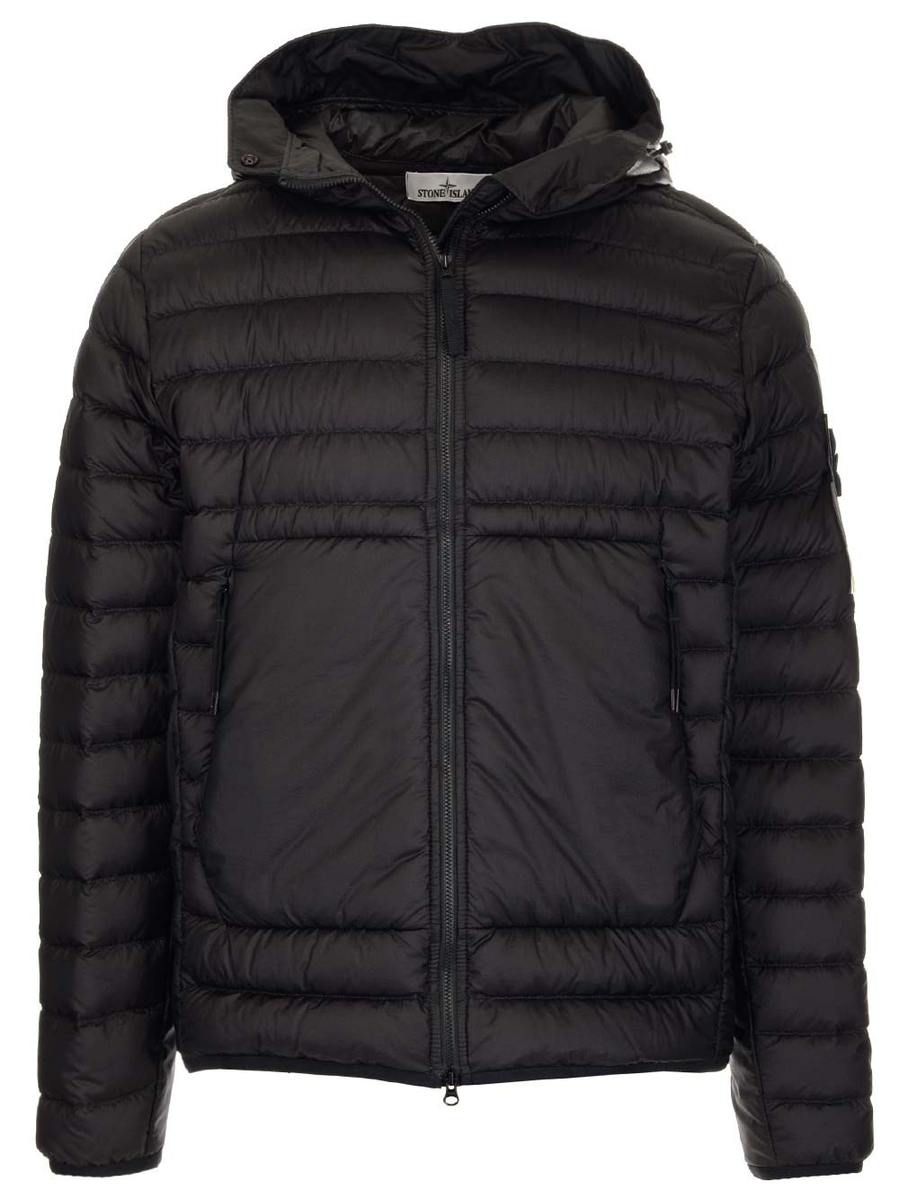 stone island black bubble jacket