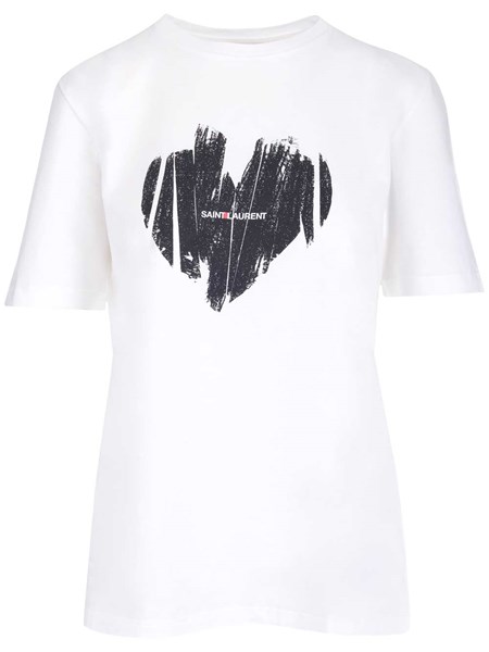 ysl logo women's t shirt