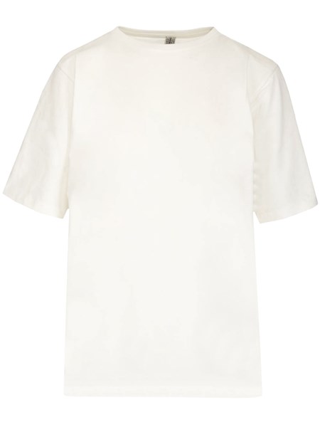 Toteme Donna Tshirt basic oversize bianca | Al Duca d'Aosta