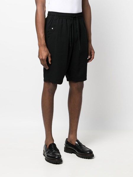 Needles Black rayon shorts for Men - US 