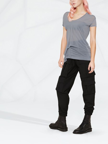 Rick Owens Donna T-shirt scollo a v | Al Duca d'Aosta