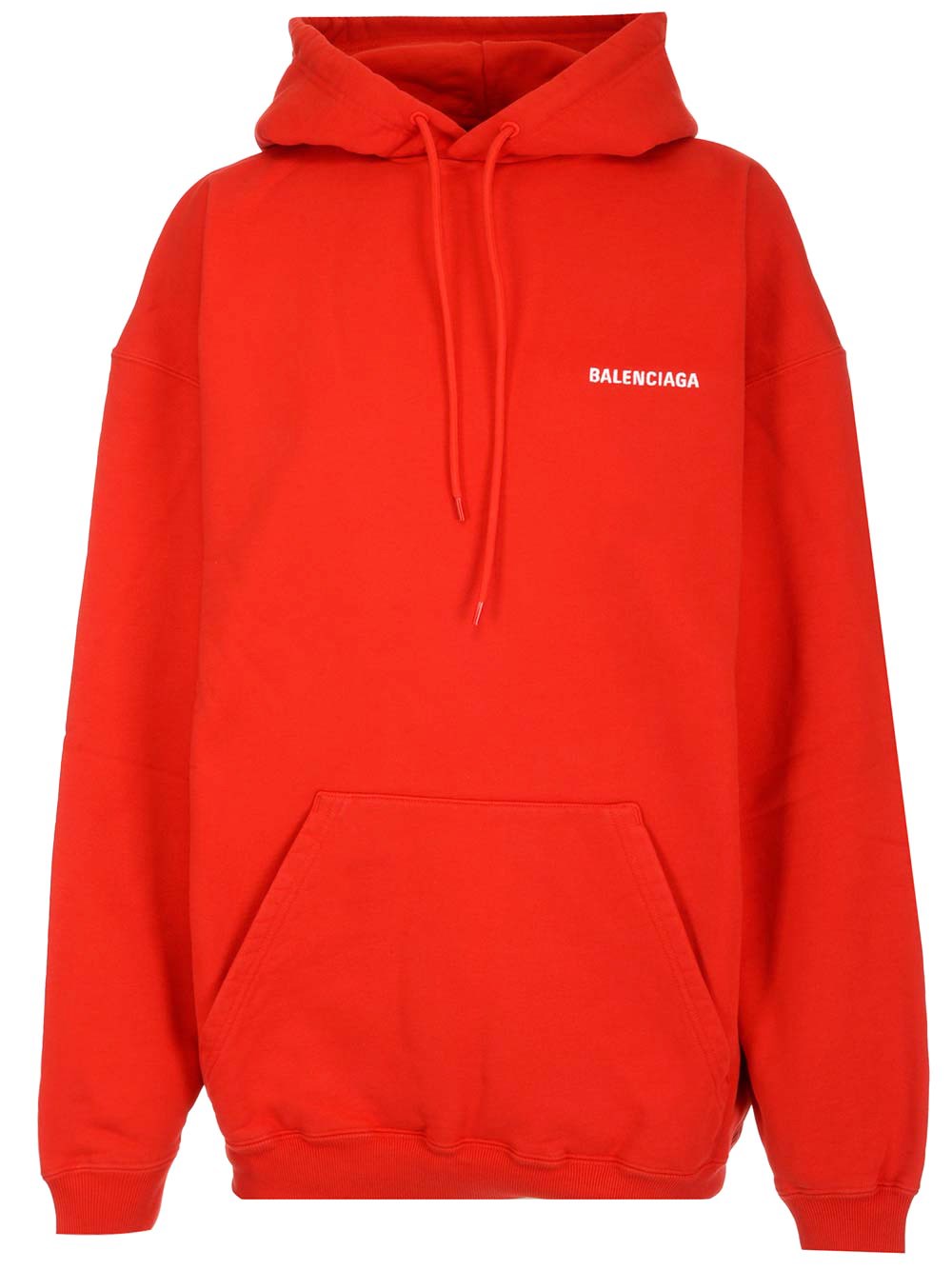 balenciaga red and black hoodie