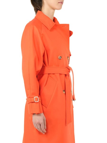 orange mac coat