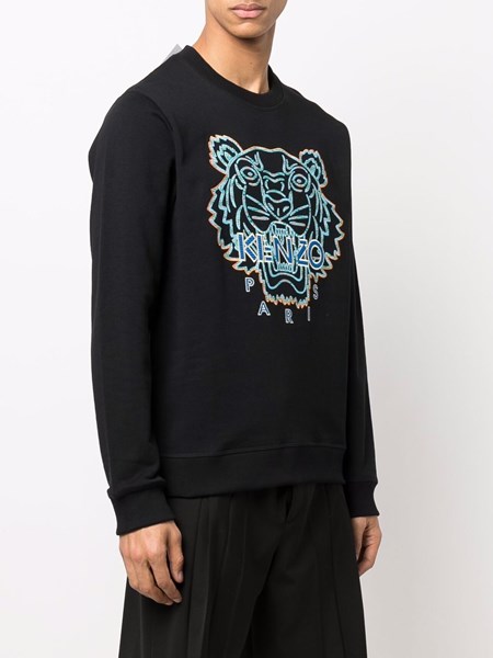 kenzo black tiger sweatshirt
