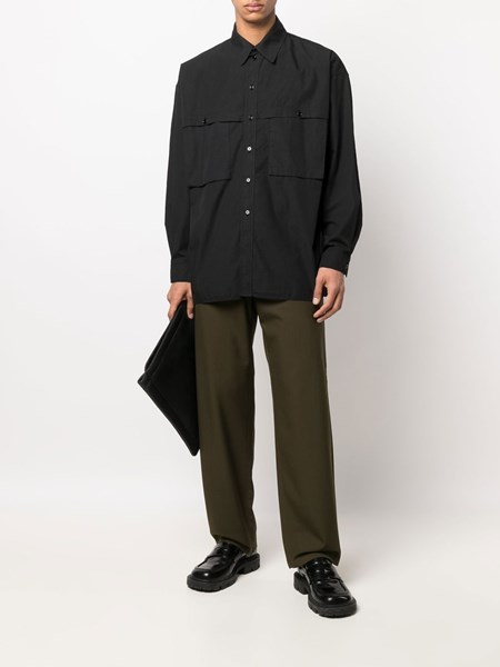 Lemaire Long black military shirt for 