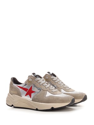 Golden goose sneaker uomo, rosso, pelle scamosciata, 2019, 39 40 - Stileo.it