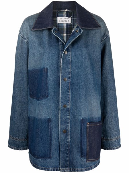 Maison Margiela Donna Giubbotto denim lungo | Al Duca d'Aosta