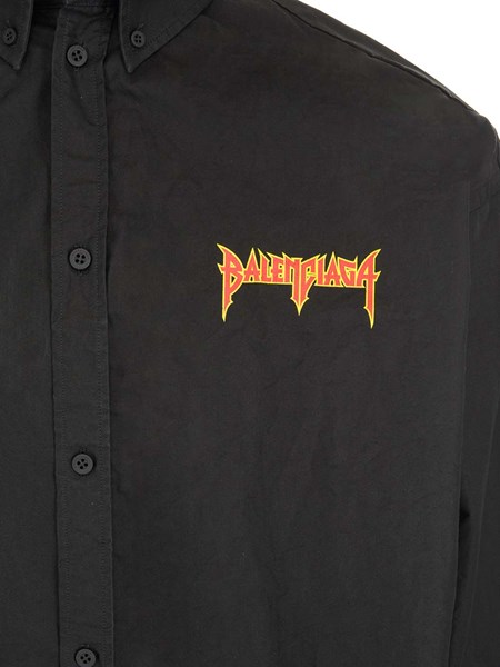 metallica button up shirt