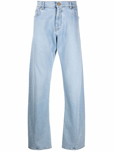 Versace Light wash jeans with foulard for Men - US | Al Duca d'Aosta