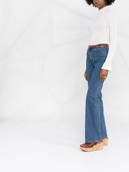 Boot cut slim fit jeans