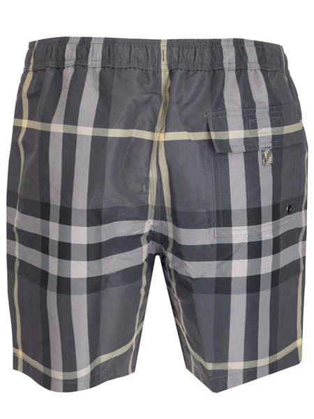 black burberry swim trunks