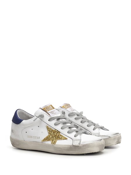 superstar bianche con brillantini