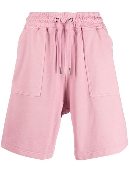 Tagliatore Pink sweat shorts for Men 