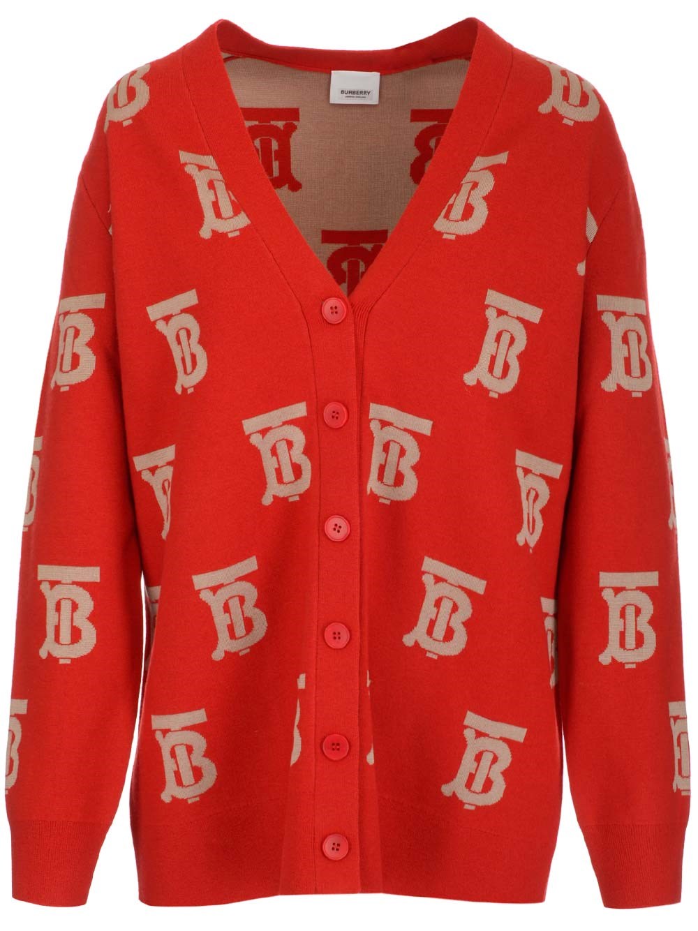 burberry tb cardigan