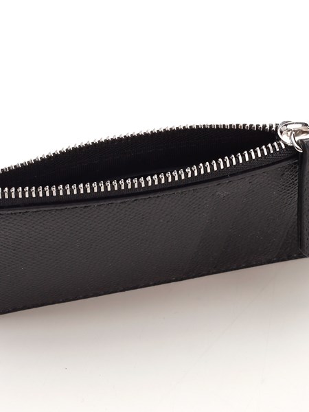 Maison Margiela Uomo Porta carte zip nero | Al Duca d'Aosta