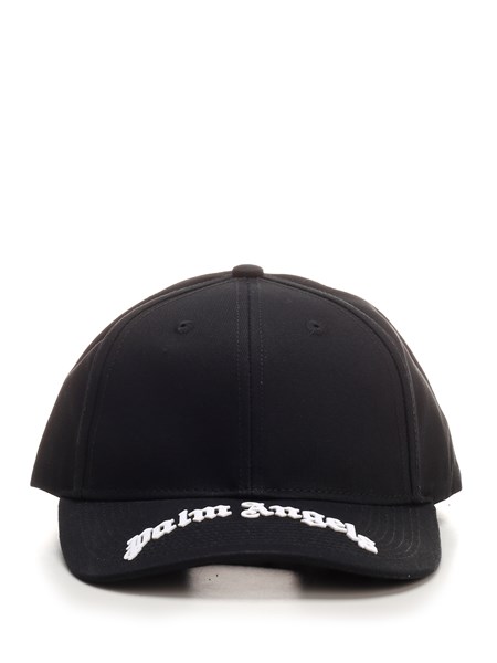 Palm Angels Uomo Cappello da baseball nero | Al Duca d'Aosta