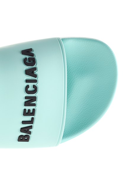 Balenciaga Donna Ciabatte piscina logo | Al Duca d'Aosta