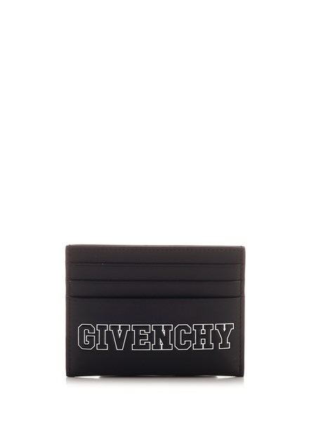 Givenchy Black logo card holder for Men - US | Al Duca d'Aosta