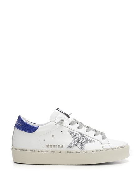 golden goose hi star silver glitter