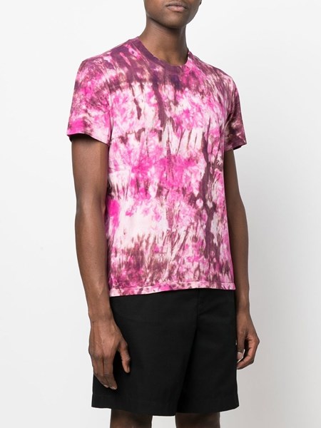 Ami Pink tie dye t-shirt for Men - CN 