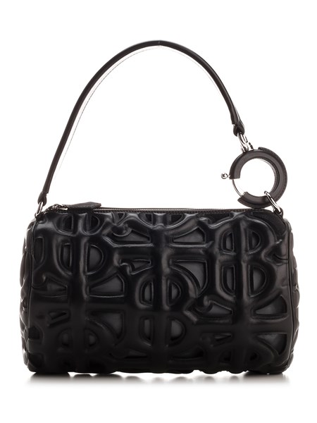 burberry mini monogram embossed shoulder bag