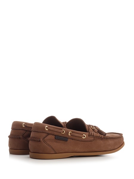Brown robin loafers