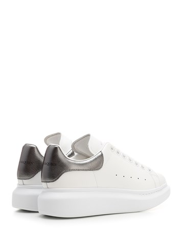 alexander mcqueen white silver
