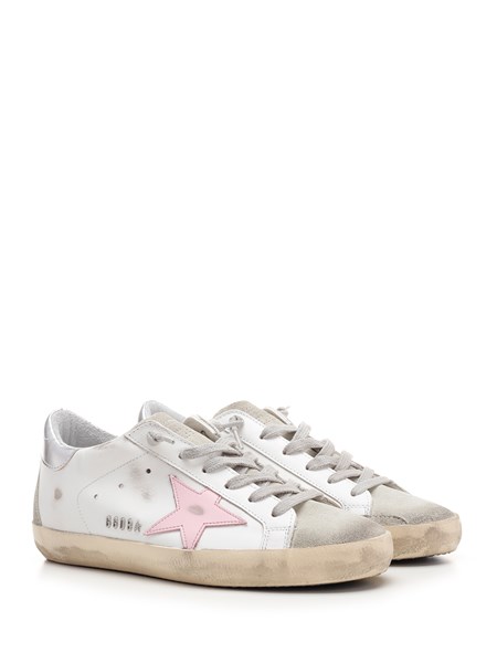 Golden goose superstar con stella glitter - Stileo.it