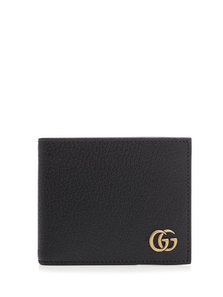 gucci black leather bifold wallet