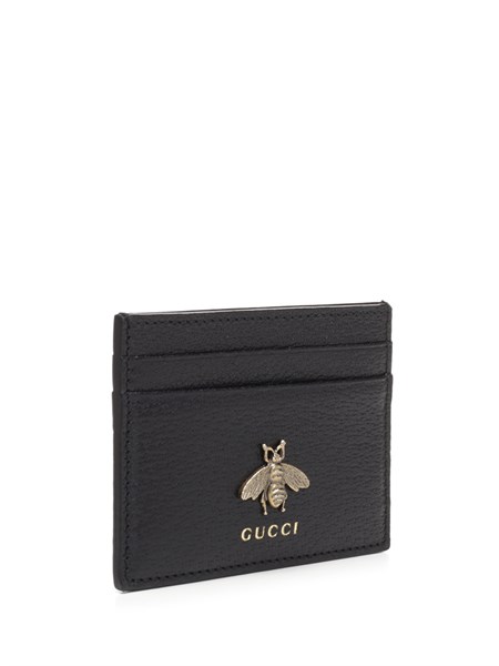 gucci bee card holder