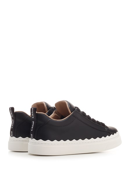 chloe black sneakers