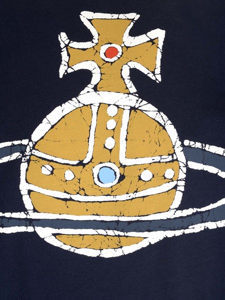 Vivienne Westwood Blue navy cotton t 