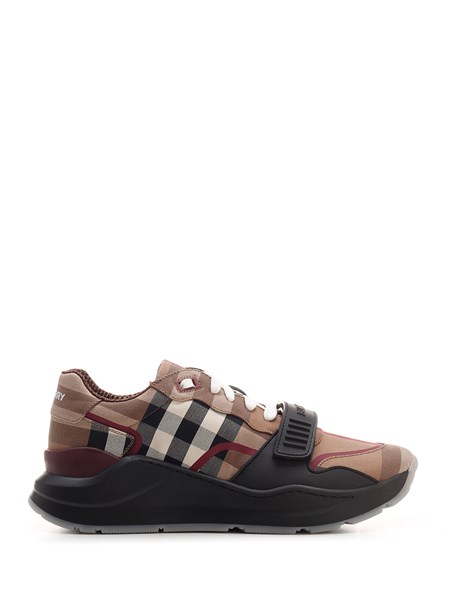 burberry checkered sneakers