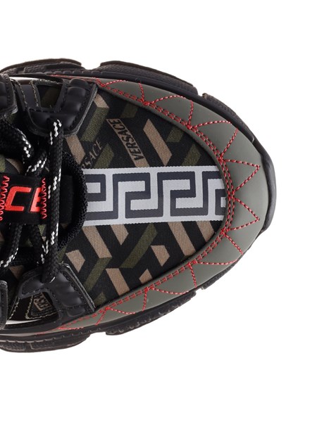 versace sneakers orange