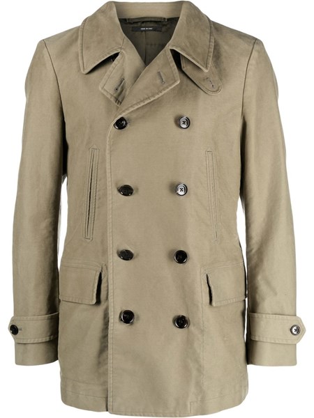 Tom Ford Khaki peacoat for Men - US | Al Duca d'Aosta