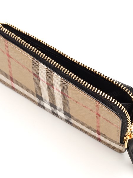 Burberry Card holder with zip for Women - GB | Al Duca d'Aosta