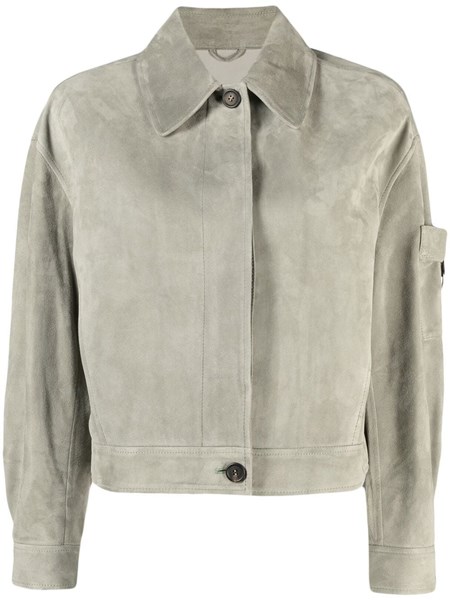 Brunello Cucinelli Nappa suede blouson for Women - US | Al Duca d'Aosta