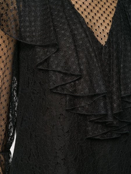 see by chloe black lace dress