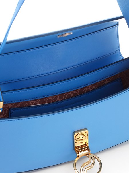 Stella McCartney S-Wave Crossbody Bag Blue