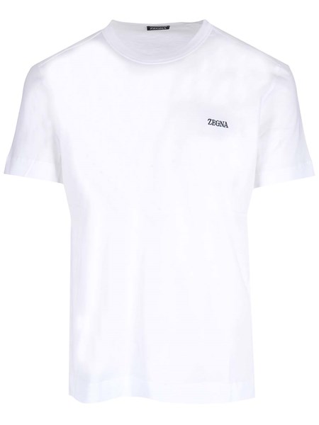 Zegna T-shirt with mini logo for Men - US | Al Duca d'Aosta