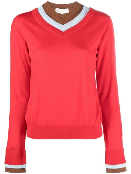 Tory Burch Triple color-block sweater for Women - GB | Al Duca d'Aosta