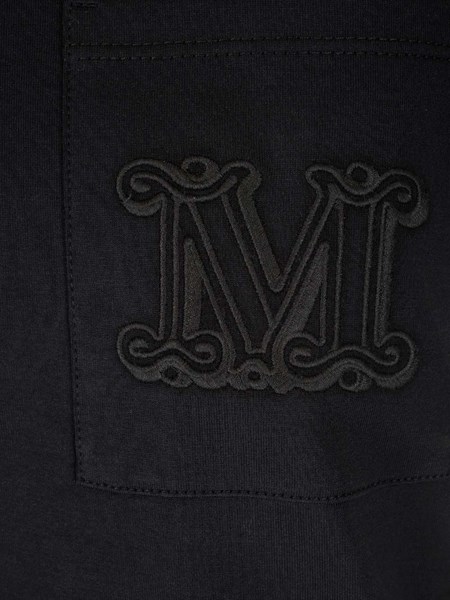 2021新作モデル Max Mara VALIDO ロゴポケットコットンTシャツ