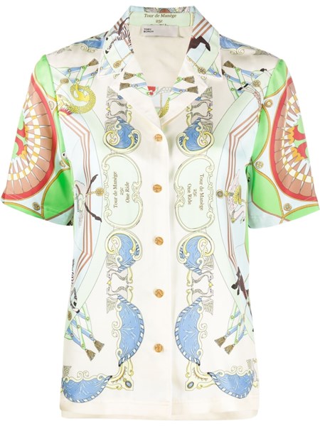 Tory Burch Printed silk shirt for Women - US | Al Duca d'Aosta