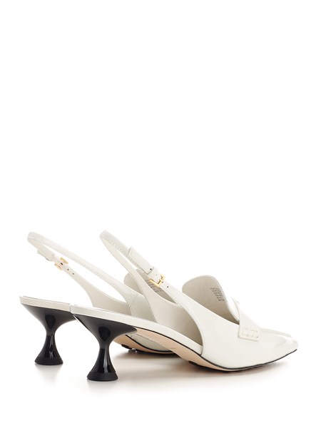 Tory Burch Pointed pearl slingback with strap for Women - GB | Al Duca  d'Aosta